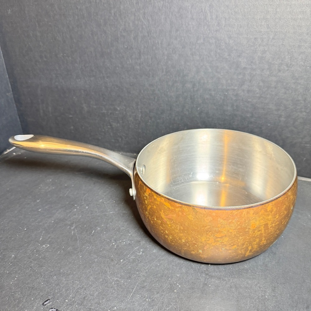 Palm Restaurant Copper Triply Saucepan [Item 0324]
